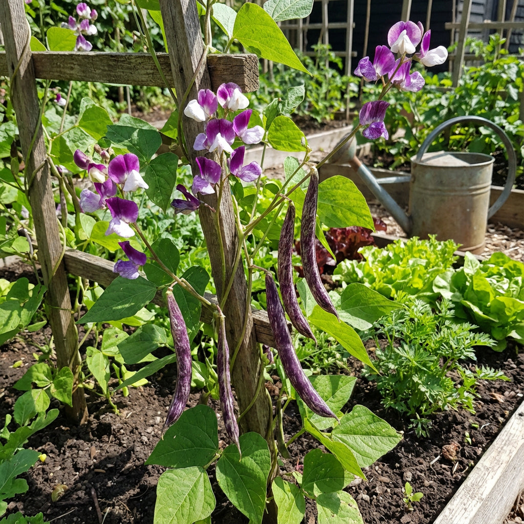 Purple White Stallard Vegetable Seeds for Planting