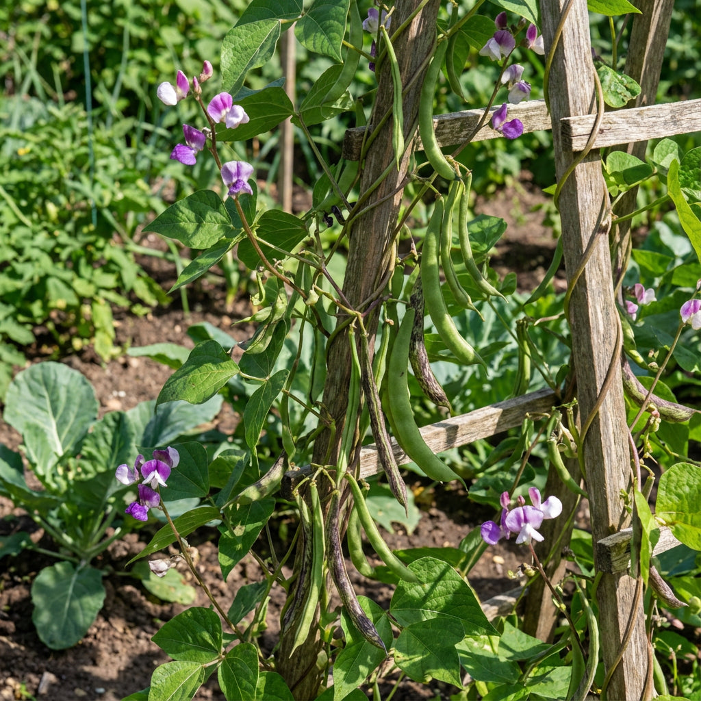 Purple White Stallard Vegetable Seeds for Planting