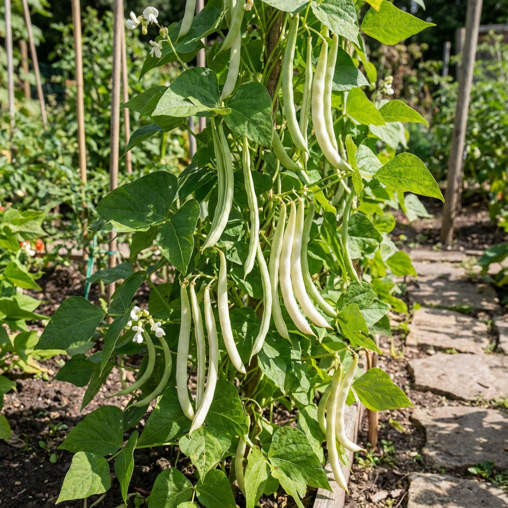 White Bean Planting Seeds for Your Garden