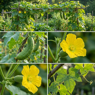 Green Sponge Gourd Vegetable Seeds for Planting