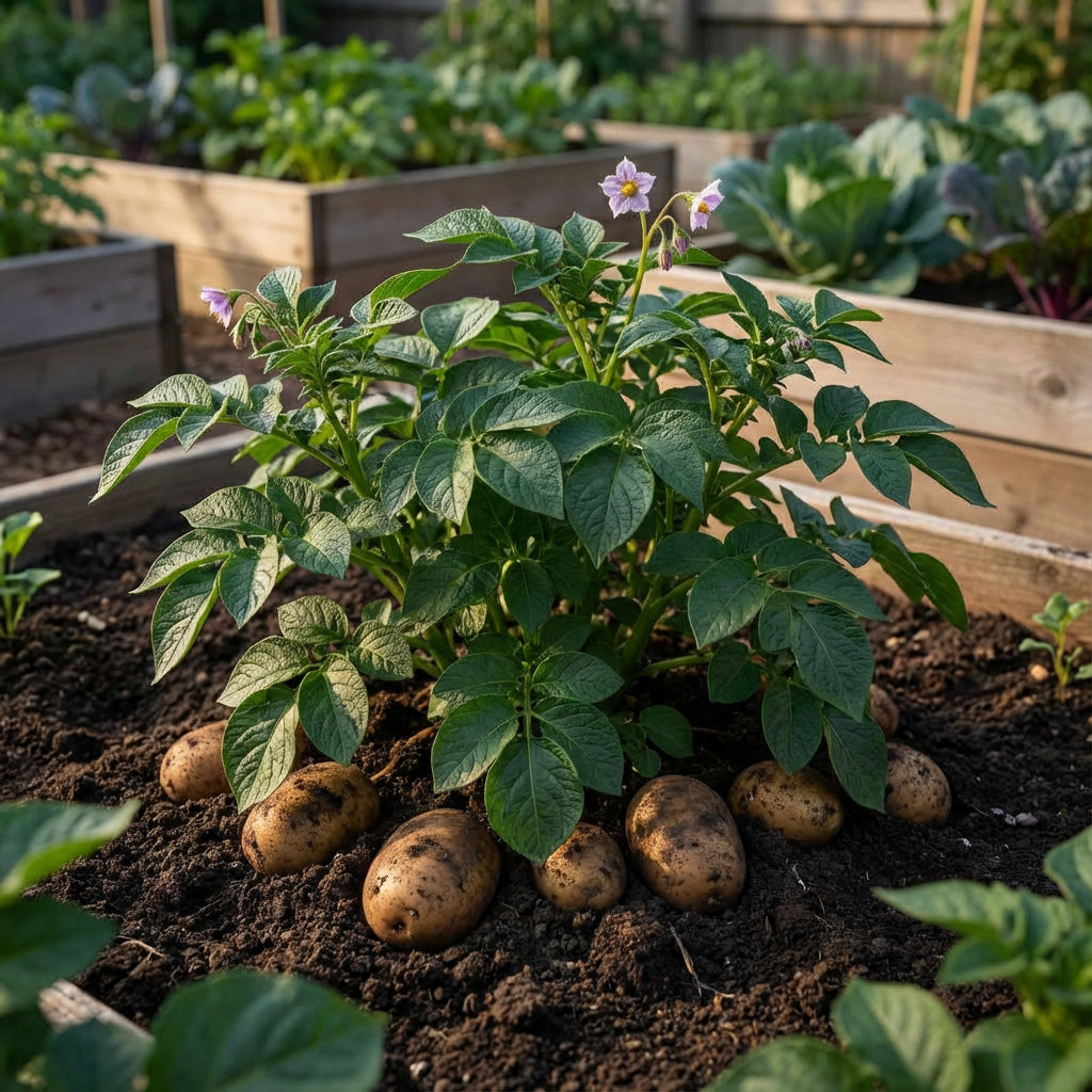 Brown Potato Vegetable Seeds for Easy Planting