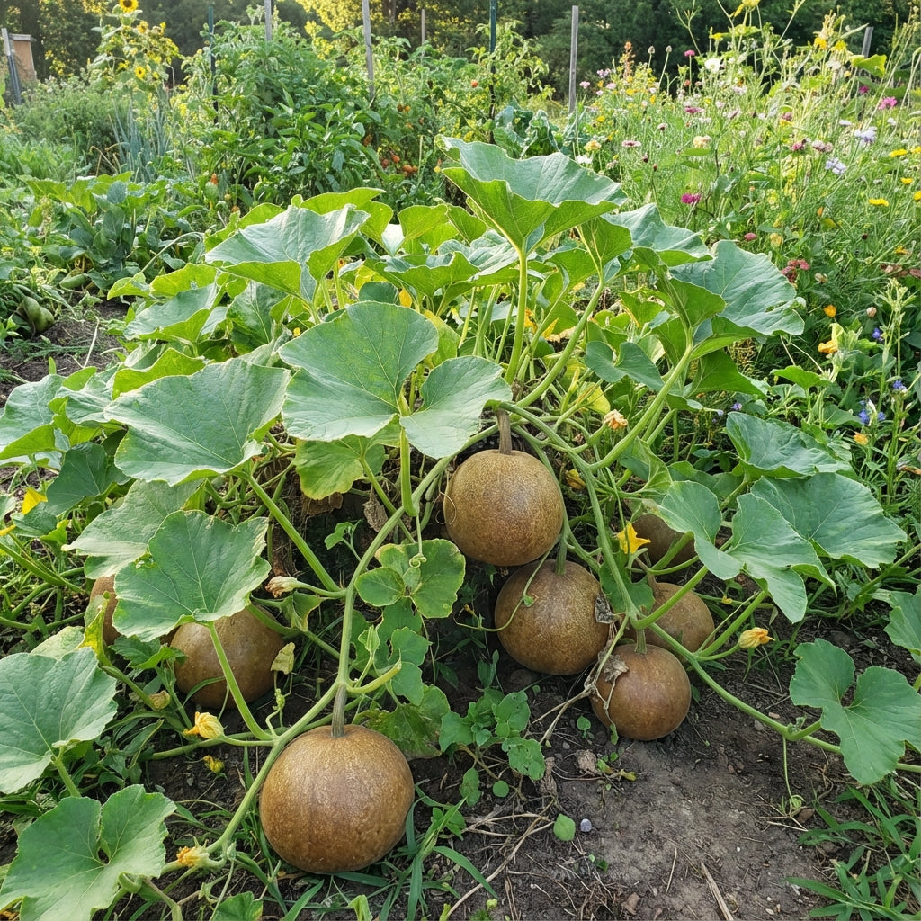 Brown Bushel Gourd Planting Seeds