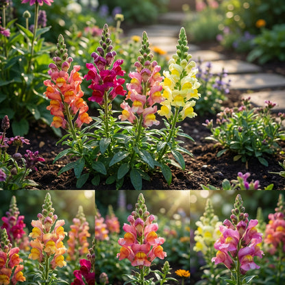 Snapdragon Flower Seeds for Planting  Colorful Annual & Biennial Garden Blooms