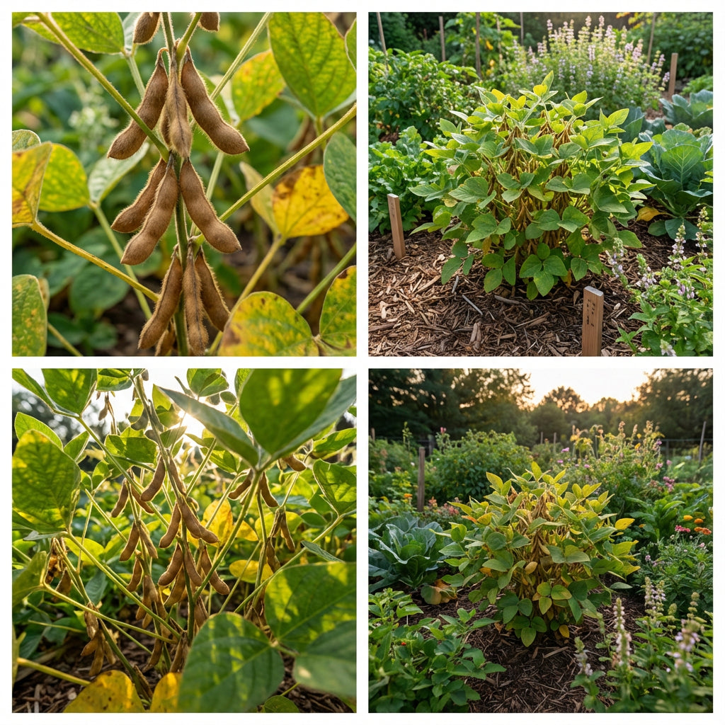 Brown Edible Soybean Seeds - 1 Planting Seeds