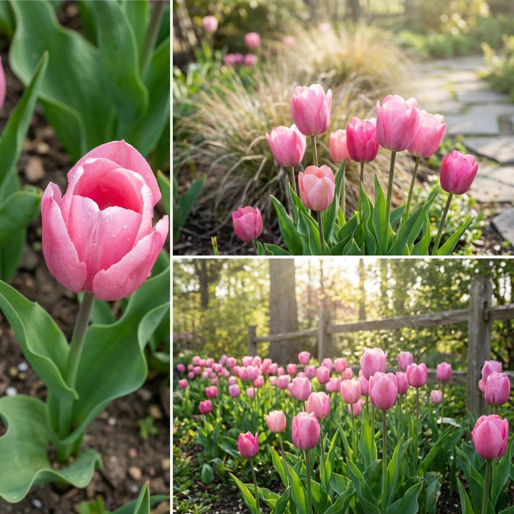 Pink Tulip Seeds for Planting - Vibrant Spring Blooms