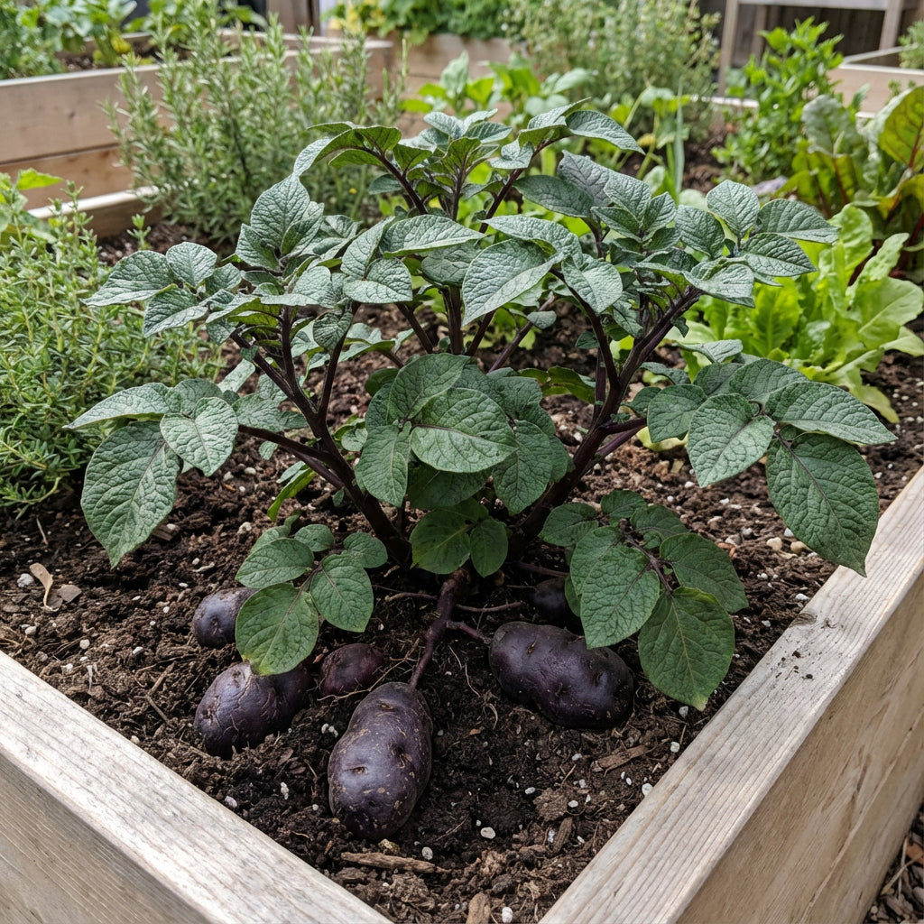 Purple Potato Seeds for Home Gardening