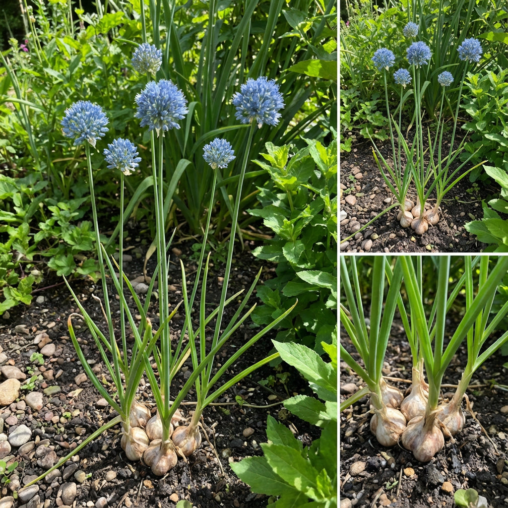 Blue Garlic Seeds for Planting Premium Vegetable Planting Seeds.