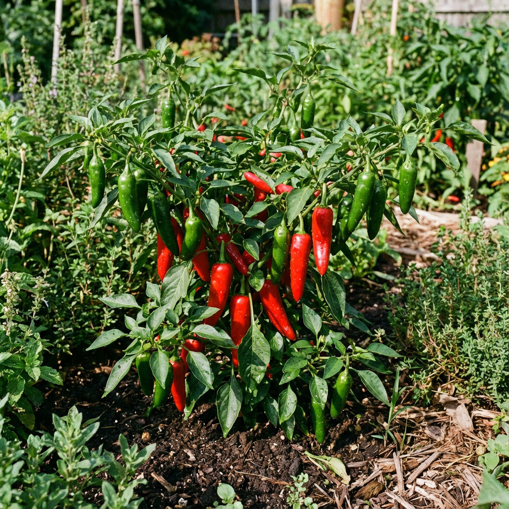 Red and Green Chili Vegetable Planting Seeds