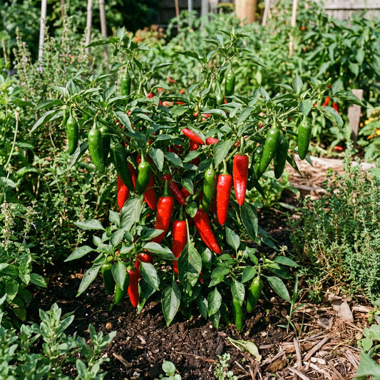 Red and Green Chili Vegetable Planting Seeds