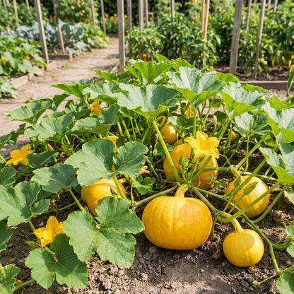 Yellow Pumpkin Vegetable Planting Seeds