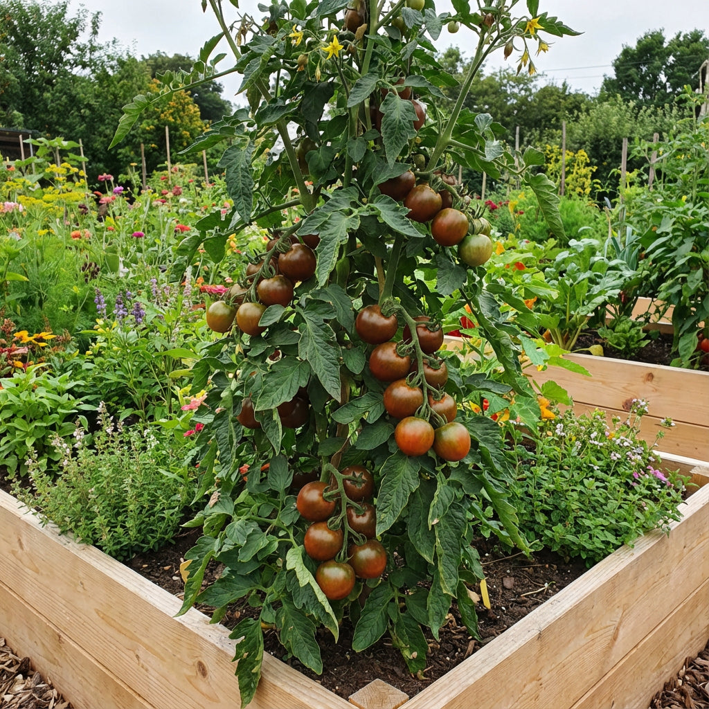 Chocolate Tomato Vegetable Seeds - Perfect for Home Gardens