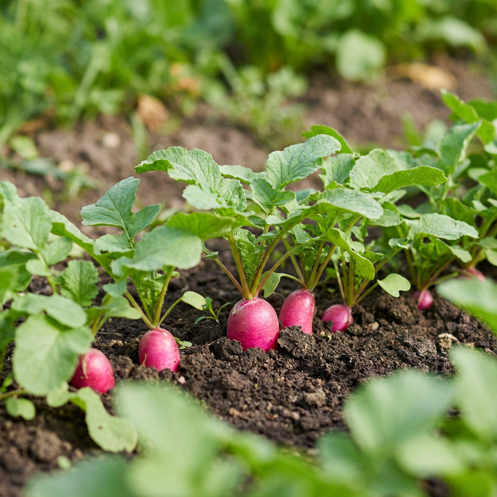 Pink Radish Planting Seeds for Vegetable Gardens