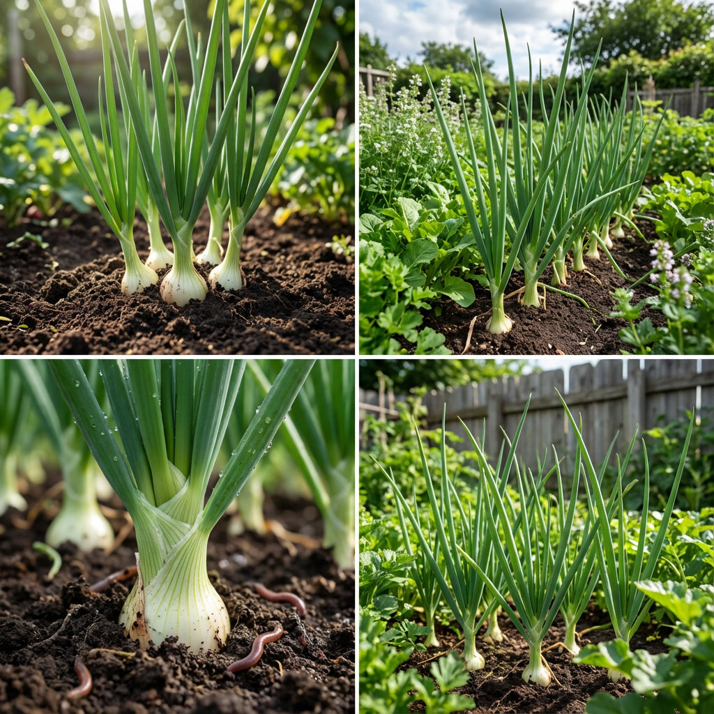 Green Scallion Seeds for Planting - Vegetable Garden Essentials