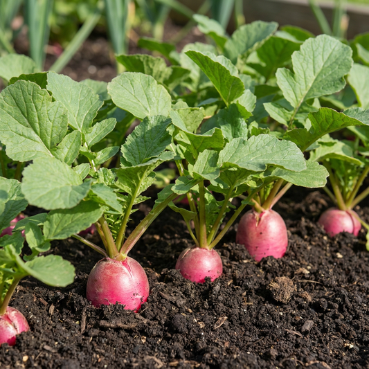 Pink Radish Seeds for Planting - Unique Pink Radishes for Your Garden Harvest