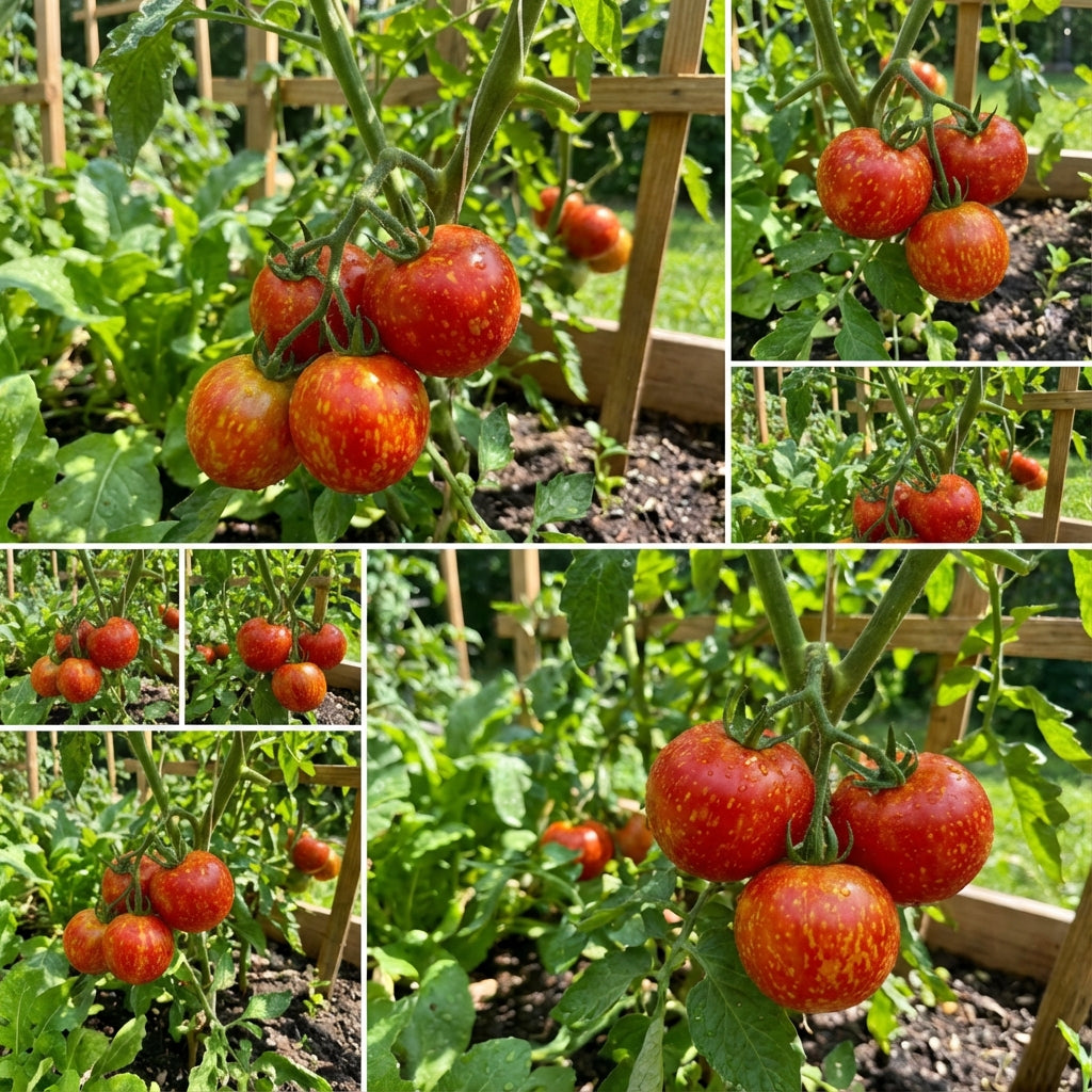 Red Speckle Tomato Seeds for Vegetable Planting