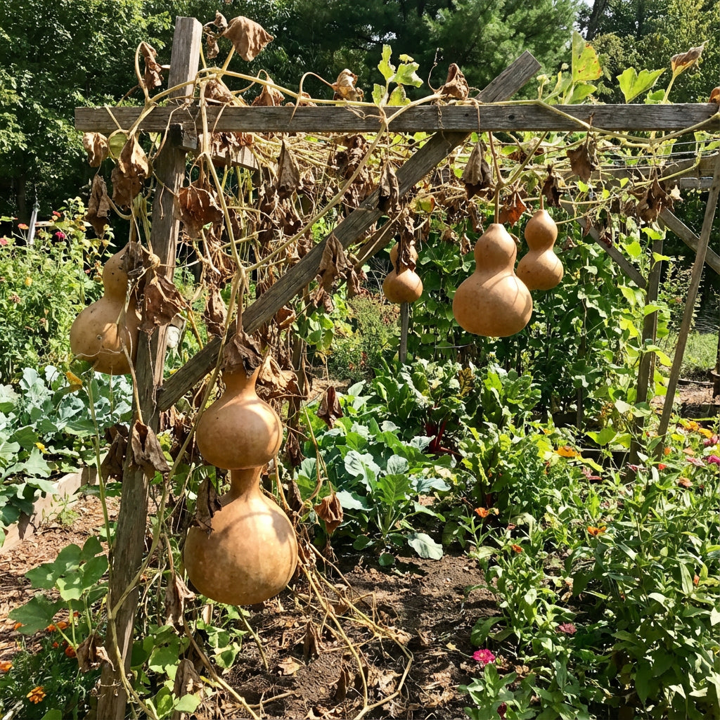 Brown Bottle Gourd Seeds for Vegetable Planting