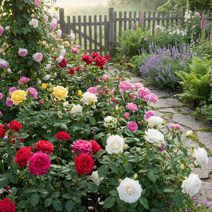 Gemischte Rosenblumensamen zum Pflanzen – Erschaffen Sie lebendige und fesselnde Blumenarrangements