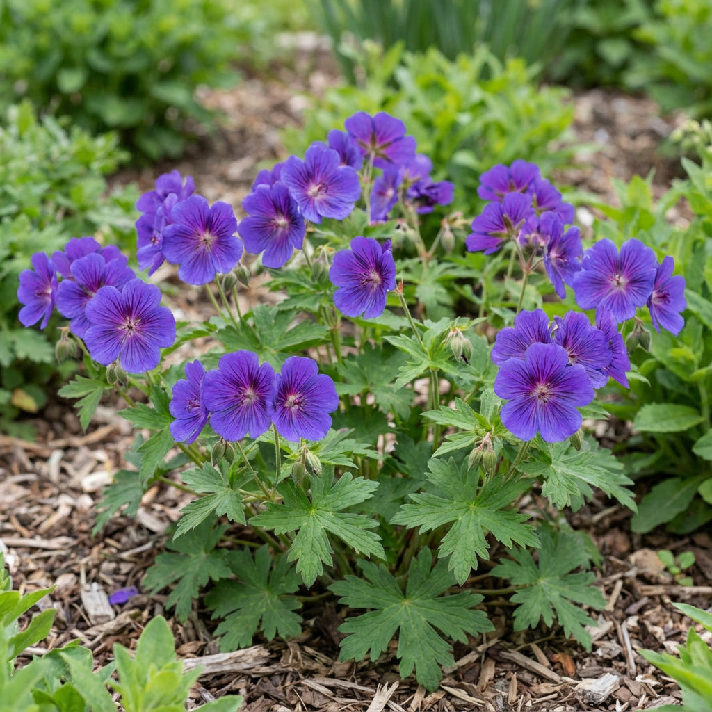 Geranium Perennial Pelargonium Peltatum Seeds for Planting Vibrant Purple Blooms