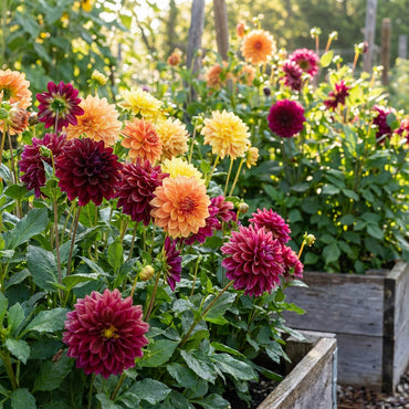 Colorful Dahlia Seeds for Vibrant Planting and Garden Beautification