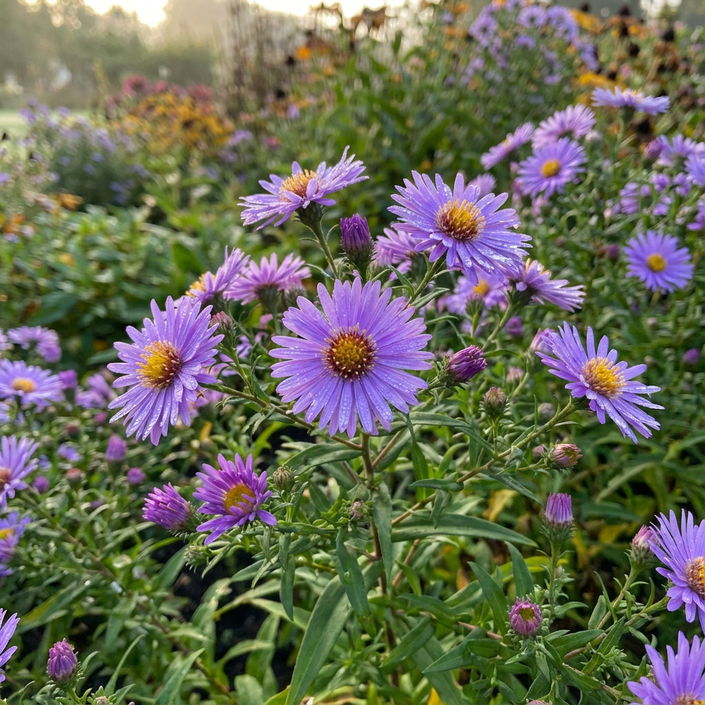 Purple Aster Flower Seeds for Planting | Exotic Elegance for Bold Gardens