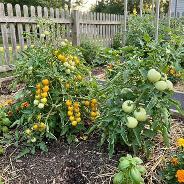 Yellow and Light Green Tomato Seeds for Vibrant Planting