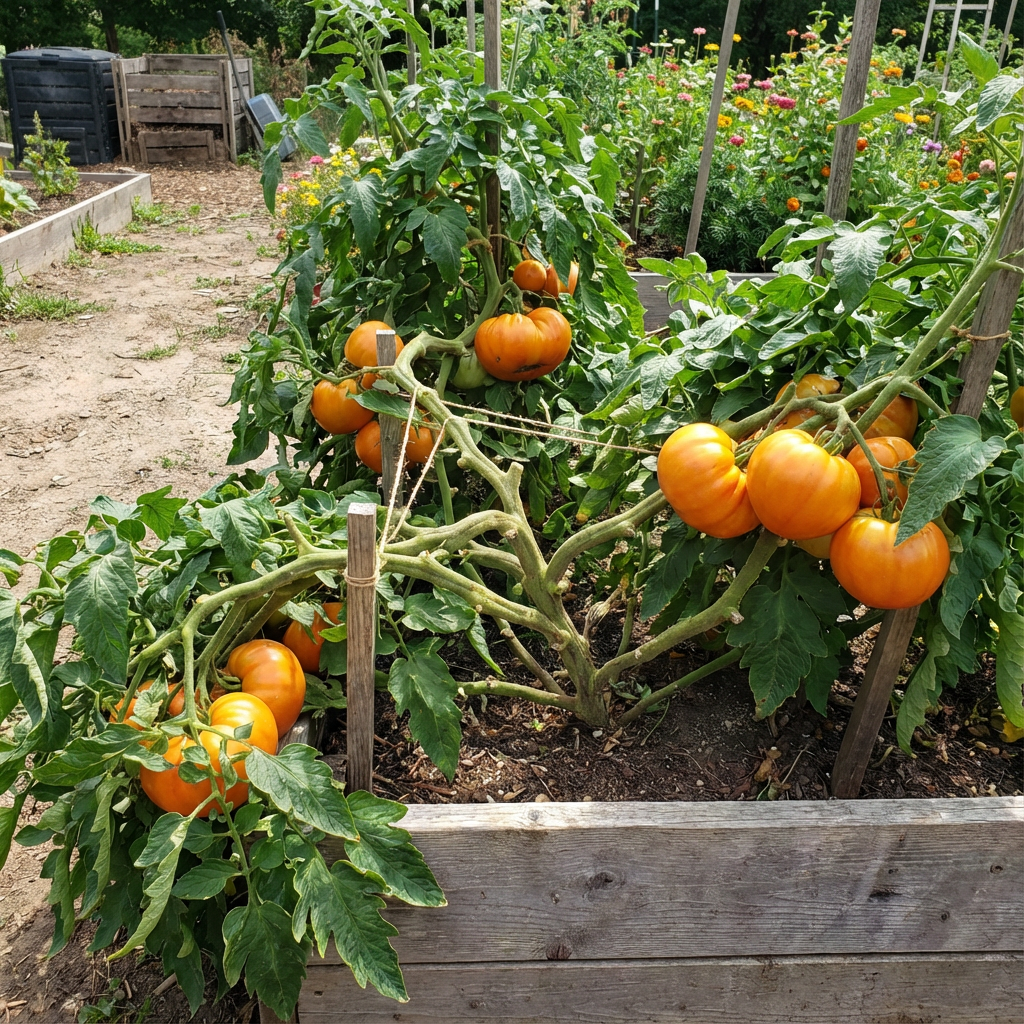 Plant Big Huge Orange Tomato Seeds for a Luscious Harvest