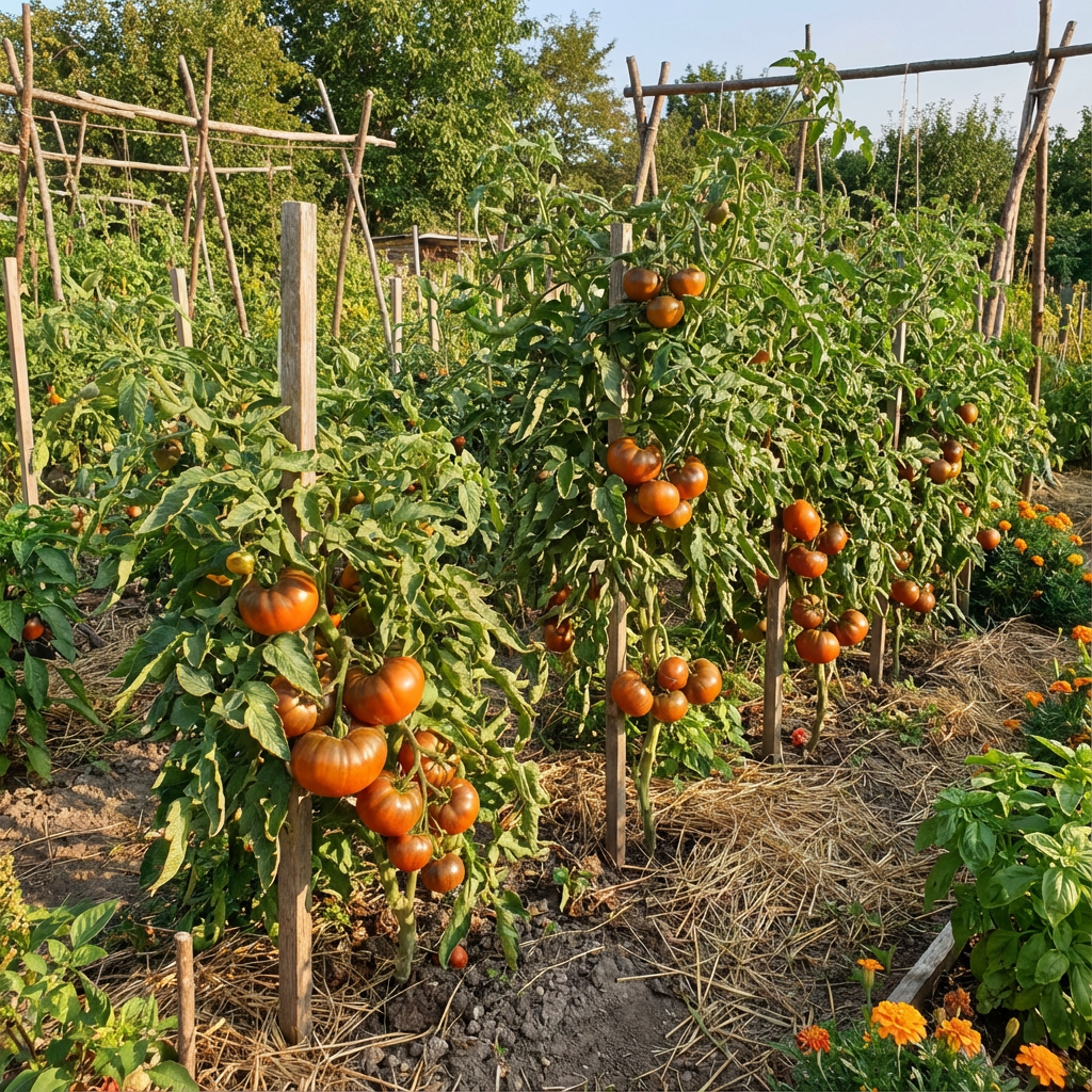 Dark Orange Tomato Seeds for Planting