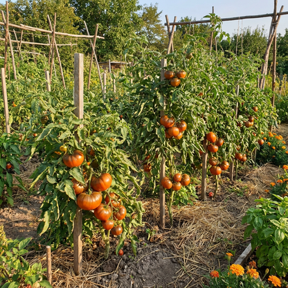 Dark Orange Tomato Seeds for Planting