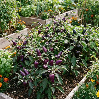 Purple Pepper Vegetable Seeds for Planting