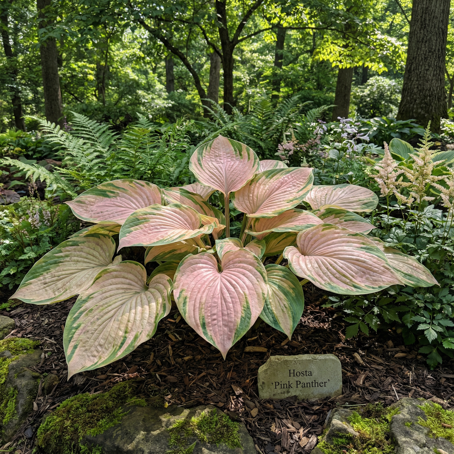 Hosta-Samen zum Pflanzen – Erbstück, Nicht-GVO, Mehrjährige Schattenpflanze, Hosta-Arten Laubsorten