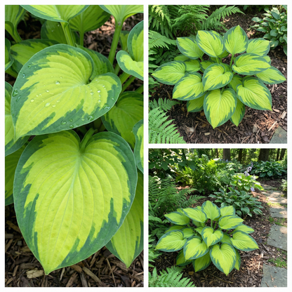 Hosta-Samen zum Pflanzen – Erbstück, Nicht-GVO, Mehrjährige Schattenpflanze, Hosta-Arten Laubsorten