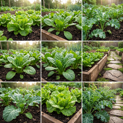 Green Salad Vegetable Seeds for Easy Planting
