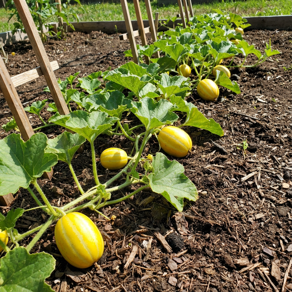 Sweet Korean Melon Seeds for Planting - Perfect for Your Garden!