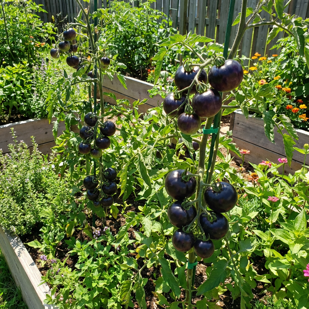 Blue Indigo Rose Tomato Seeds for Planting