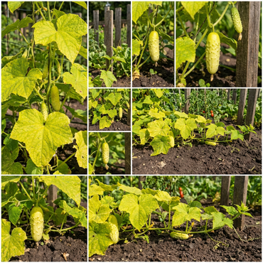 Yellow Green Cucumber Seeds for Easy Planting