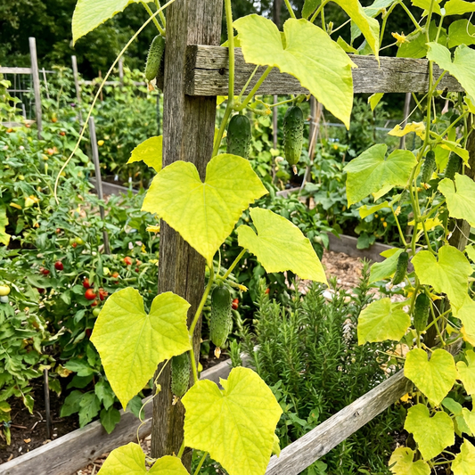 Yellow Green Cucumber Seeds for Easy Planting