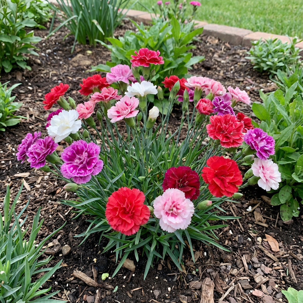 Dianthus Caryophyllus Mixed Flower Seeds for Vibrant Planting