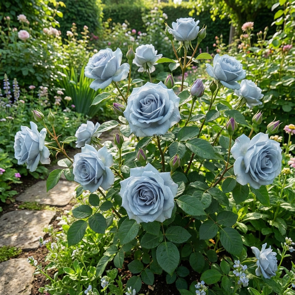 Rosensamen in Himmelblau-Grau für Ihren Garten
