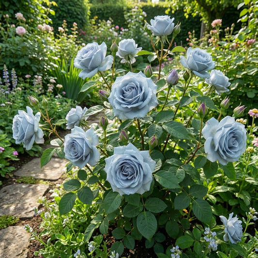 Rosensamen in Himmelblau-Grau für Ihren Garten