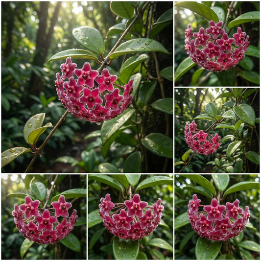 Dark Pink Hoya Flower Seeds for Easy Planting