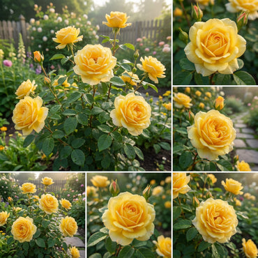 Gelbe Rosenblumensamen für einfaches Pflanzen