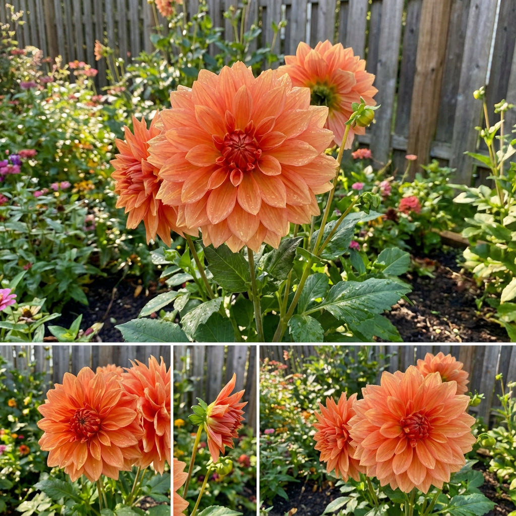 Orange Dahlia Flower Seeds for Planting