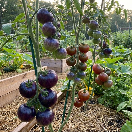 Green Purple Tomato Vegetable Seeds for Planting