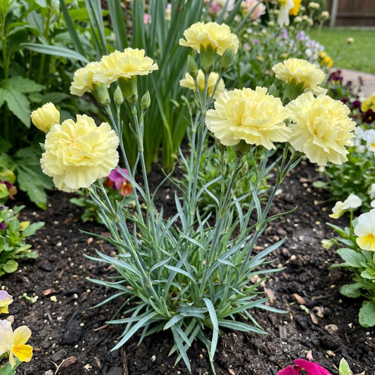 Light Yellow Carnation Flower Seeds for Easy Planting