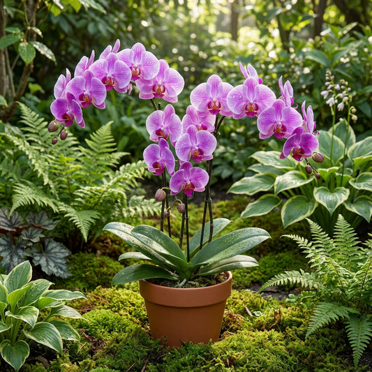Purple and White Orchid Seeds for Planting