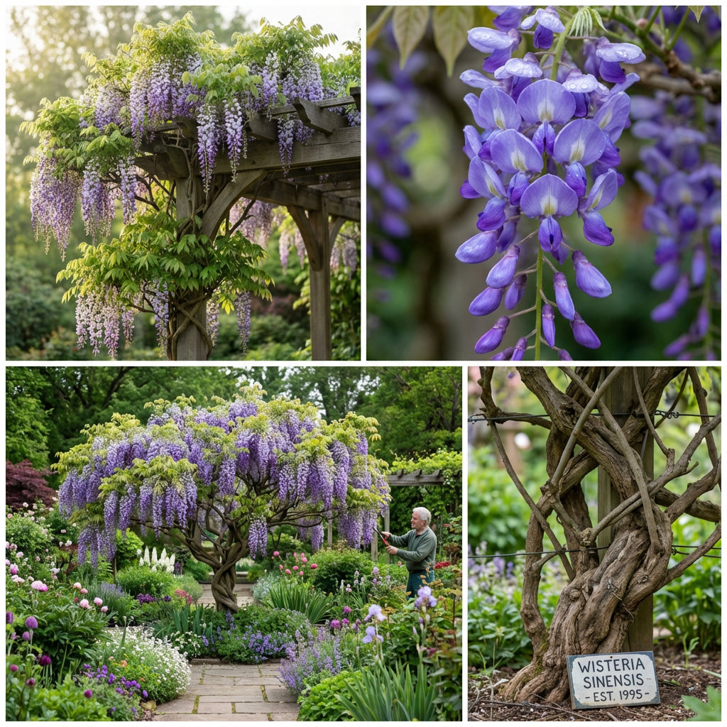 Wisteria Tree Cultivation for Stunning Blooms - Seed for Vibrant Landscaping