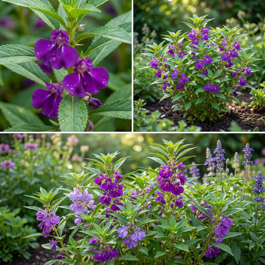 Violet Balsam Flower Seeds for Planting