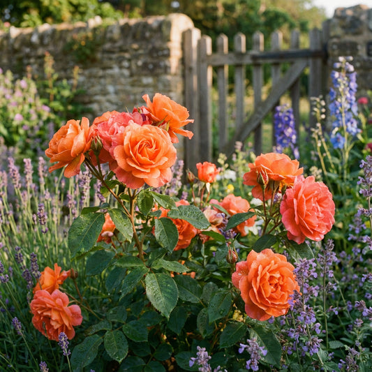 Einzigartige Orange Rosen Pflanzensamen - Samen für Außergewöhnliche und Schöne Blumenarrangements