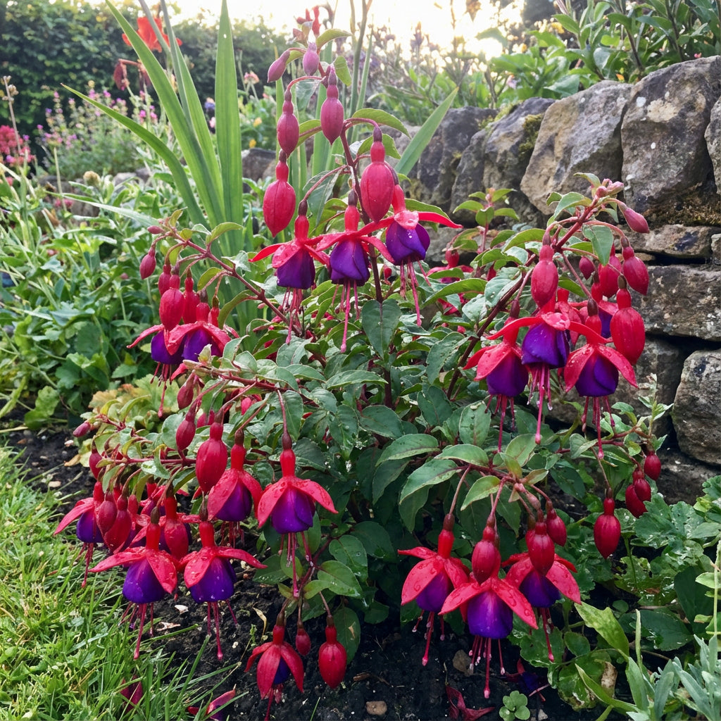 fuchsia-flowers-seed-for-planting-red-violet-experience-the-rich-red ...