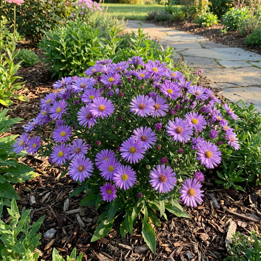 Violet Aster Flower Seeds for Planting - Vibrant Garden Addition